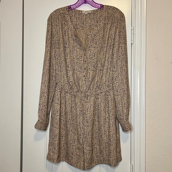 Loft women’s long sleeve romper size Small - Picture 1 of 7
